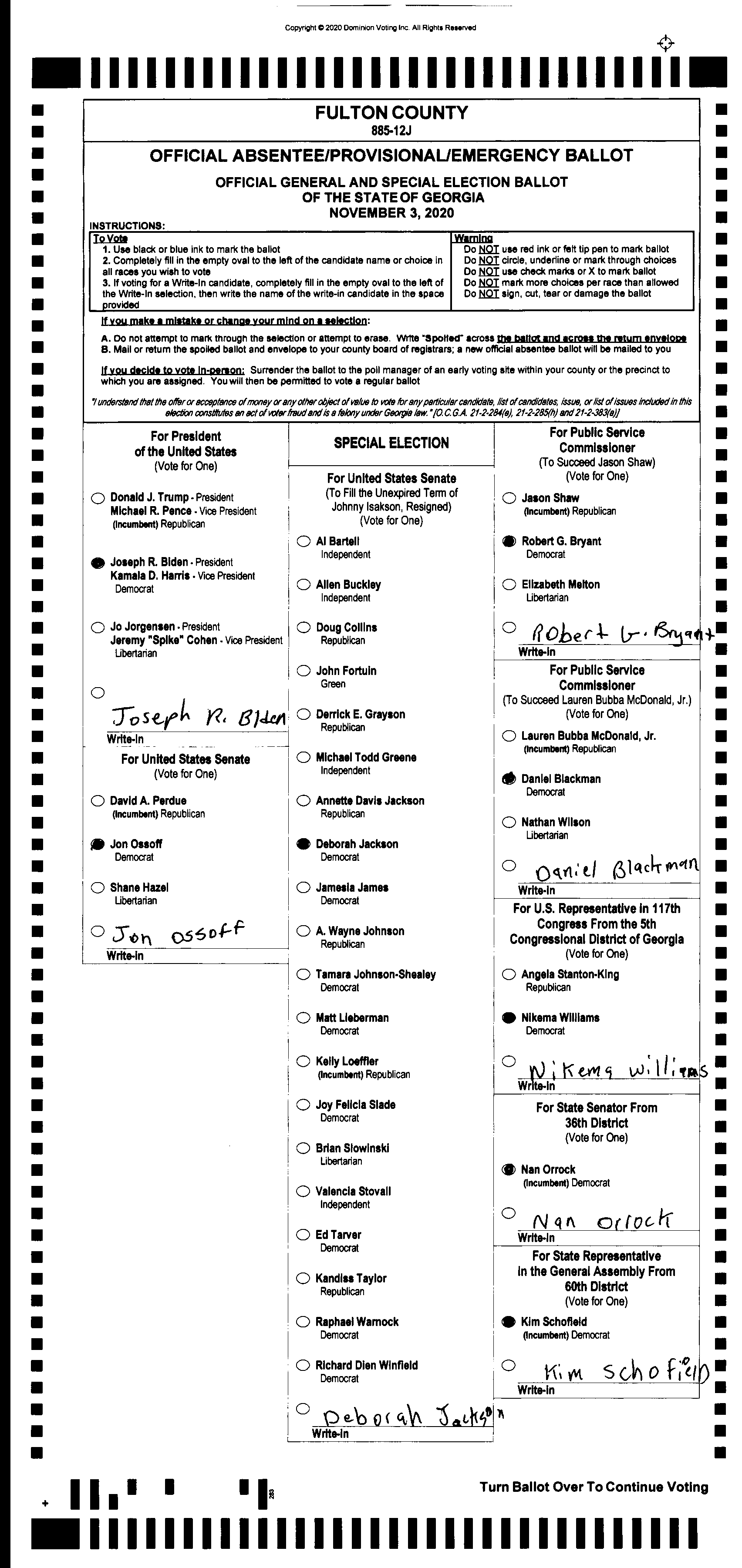 Source Ballot